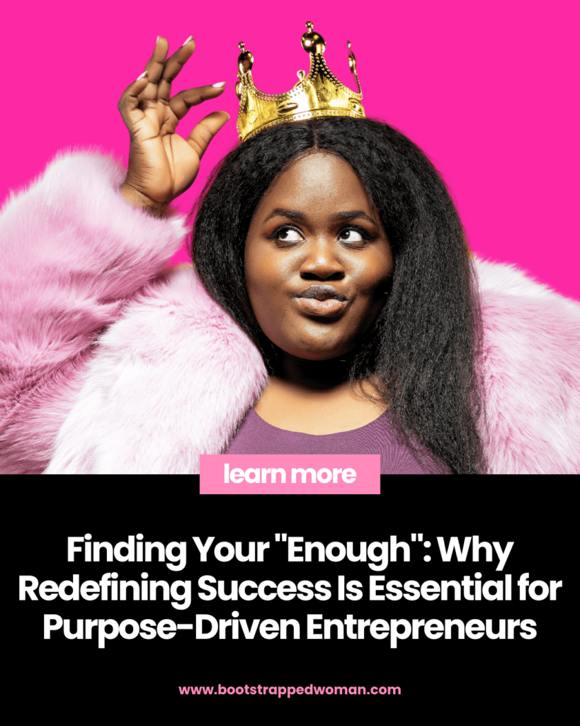 Woman in pink fuzzy jacket touching a gold crown on her head.